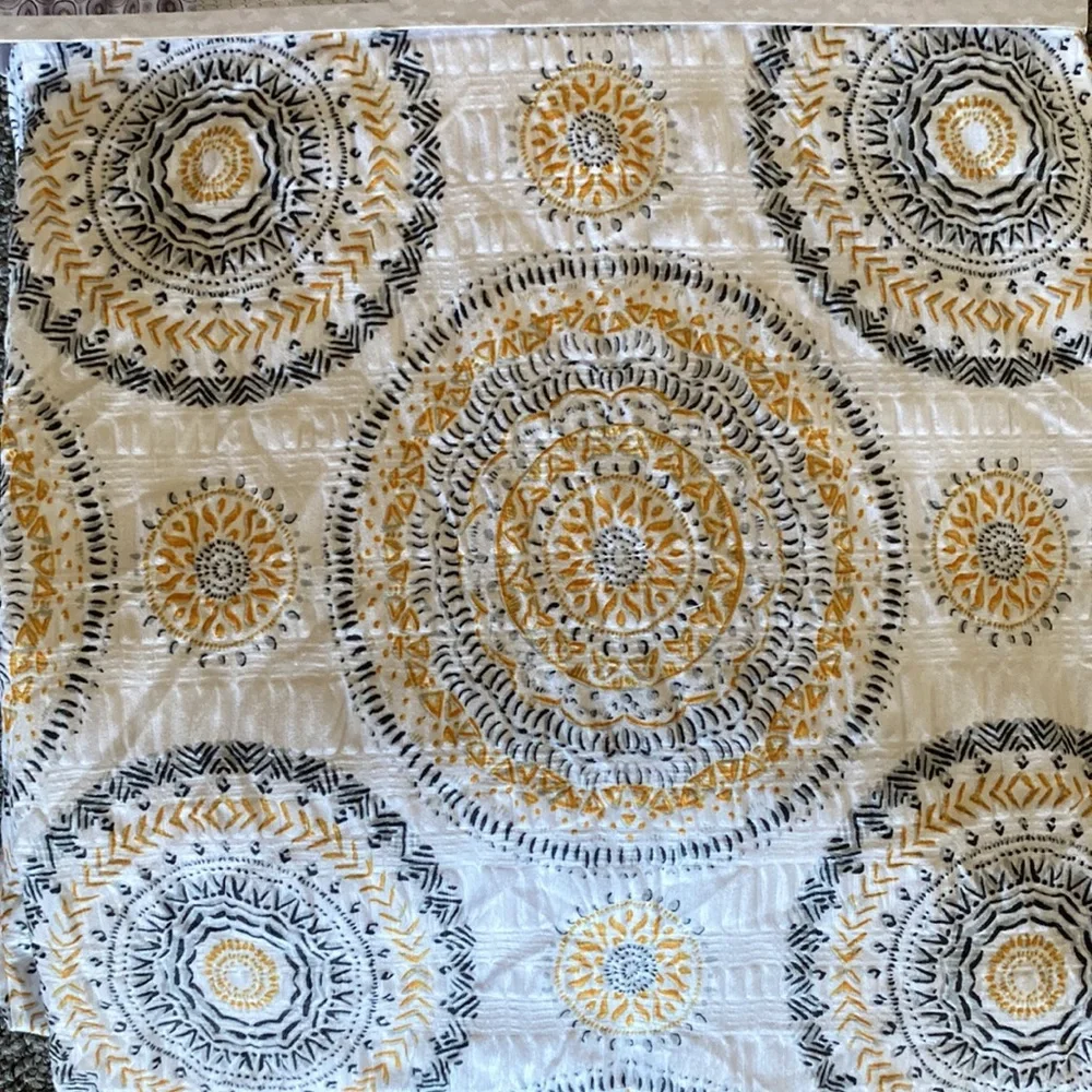 New Textured Shower Curtain 72” x72”